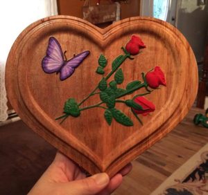 Heart Roses CNC Model Project