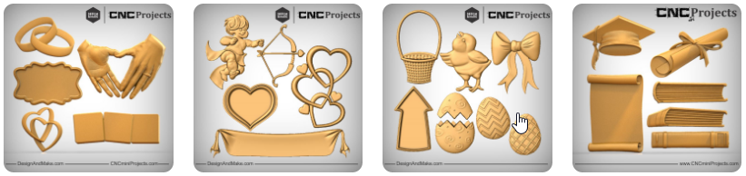 Design and Make CNC Model Clipart Shop