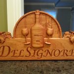 Wine Sign DelSignore CNC