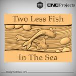 Fish in The Sea Plaque CNC