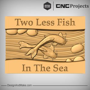 Fish in The Sea Plaque CNC