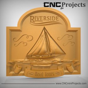 Boat Plaque CNC