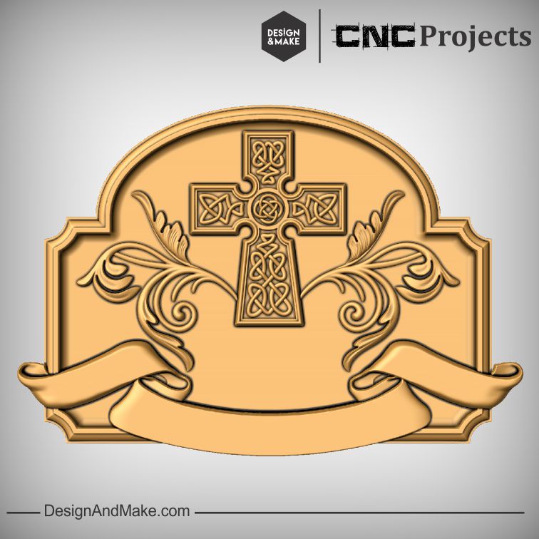 Christ Cross Sign CNC