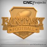 Fantasy Football Sign CNC