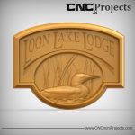 Lake Lodge Sign CNC