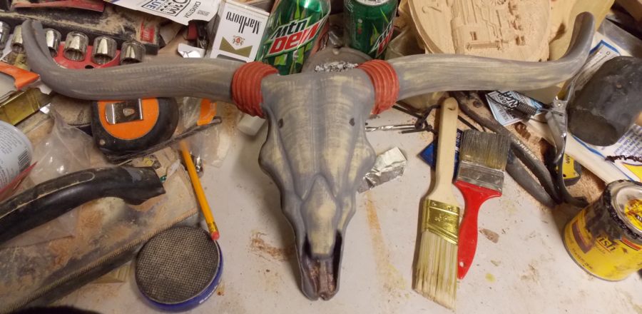 Longhorn Skull CNC