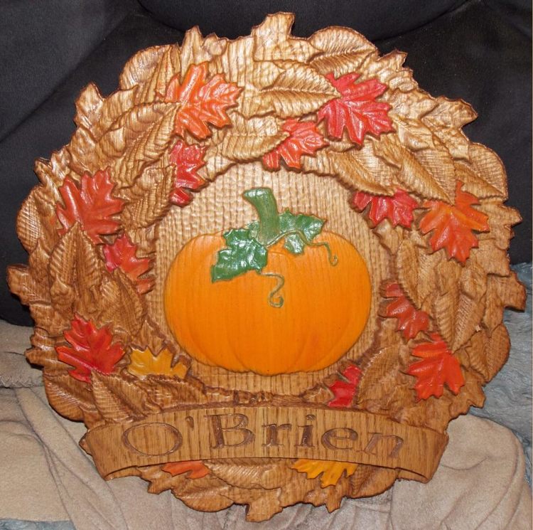 Thanksgiving Wreath CNC