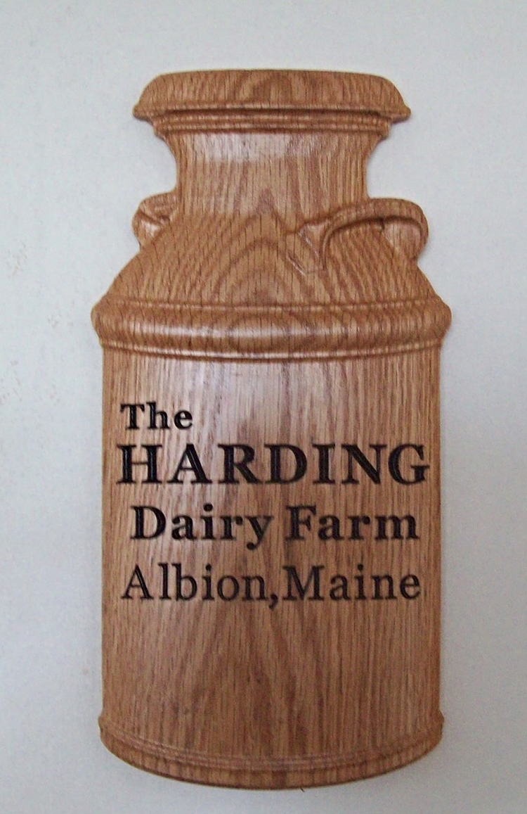 Dairy Farm Plaque CNC