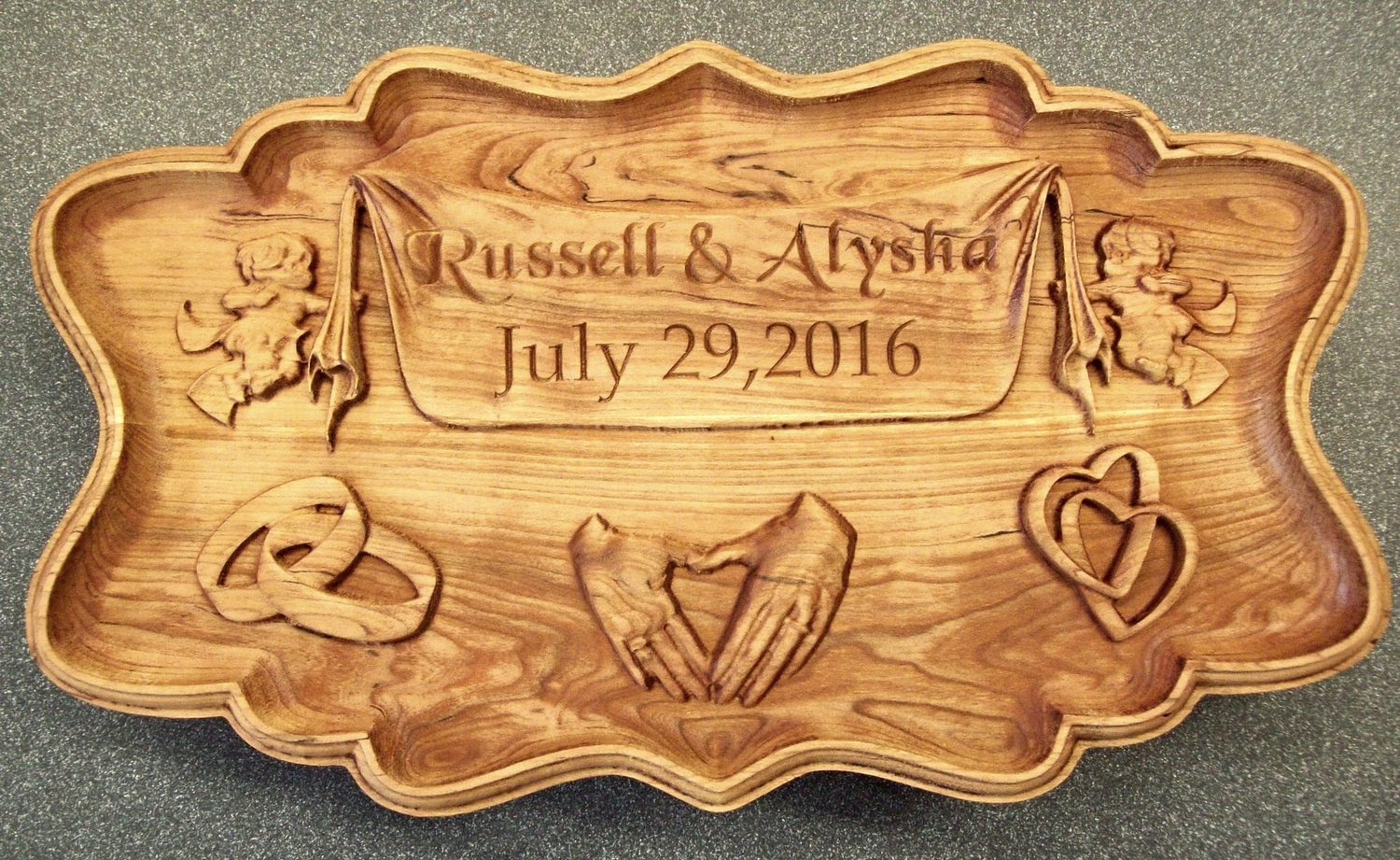 Wedding Plaque CNC