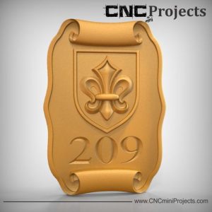 Number Plaque CNC