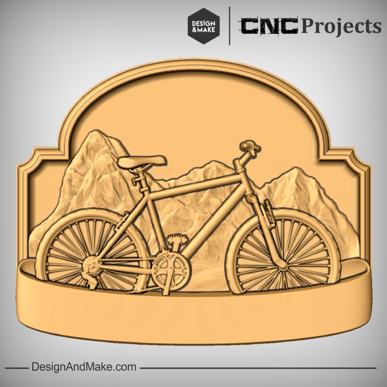 Cycling Mountain View Plaque