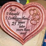 Wooden Heart CNC