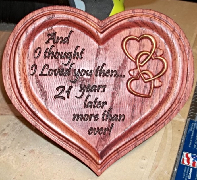 Wooden Heart CNC