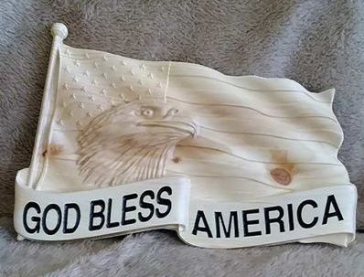 American Eagle Plaque CNC