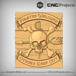 Pirate Plaque CNC