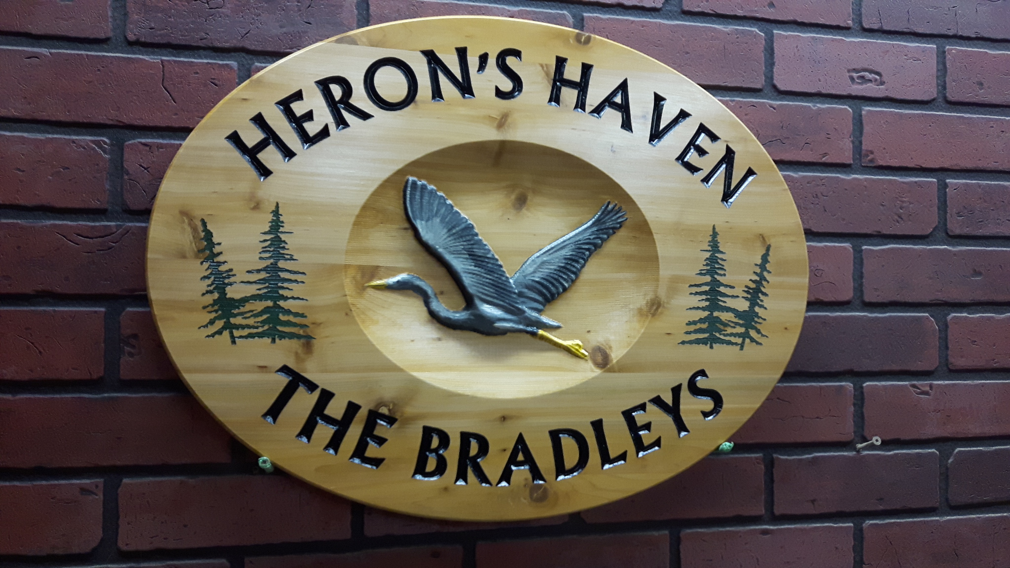 Heron Sign