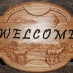 Welcome Sign CNC