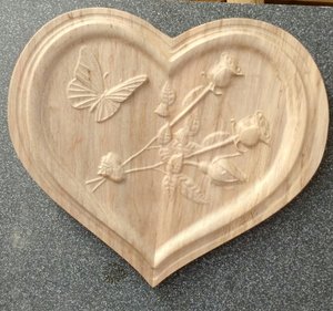 Heart Roses CNC Model Project