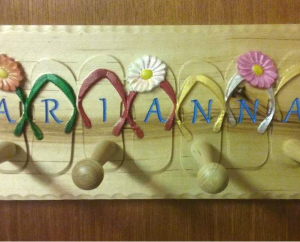 Flip Flop Coat Hook