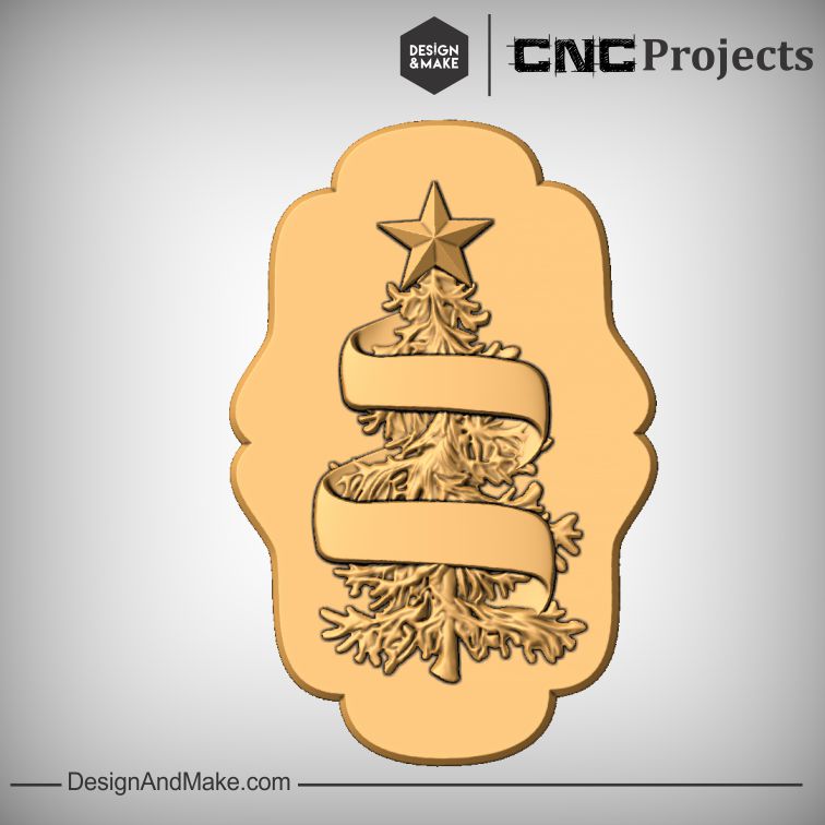 Merry Christmas Sign CNC