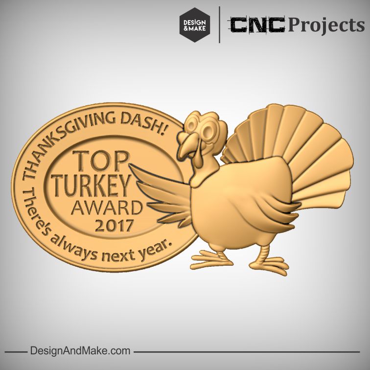 Thanksgiving Turkey Sign CNC