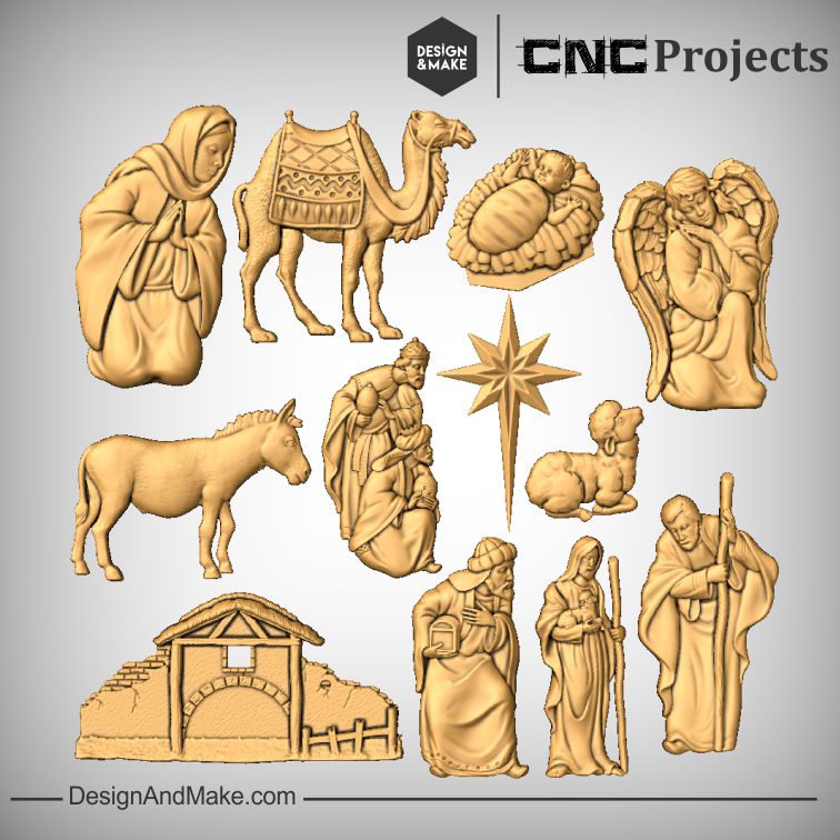 The Nativity CNC Model