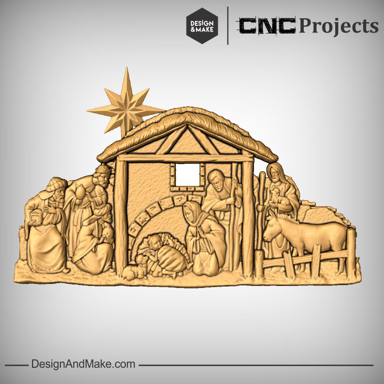 The Nativity CNC Model