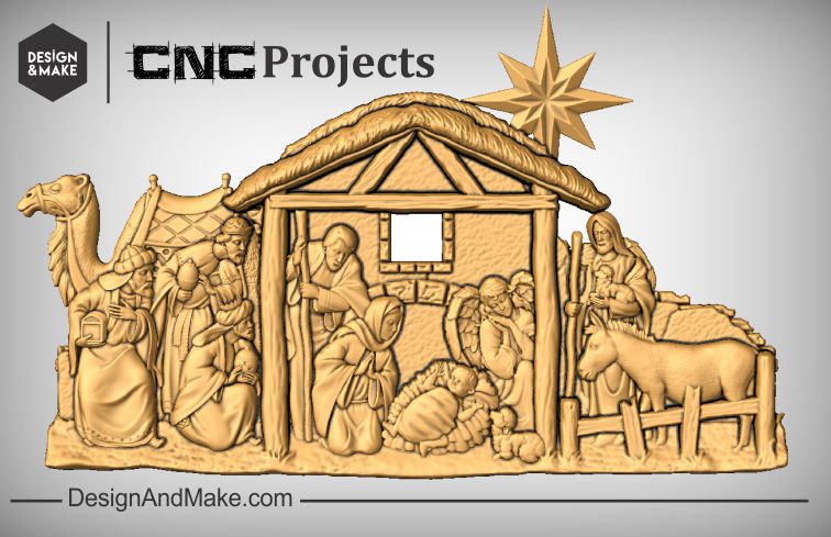 The Nativity CNC Model