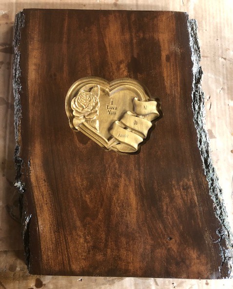 Wood Heart CNC Example