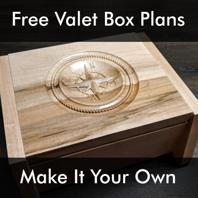 Make a valet box CNC Model