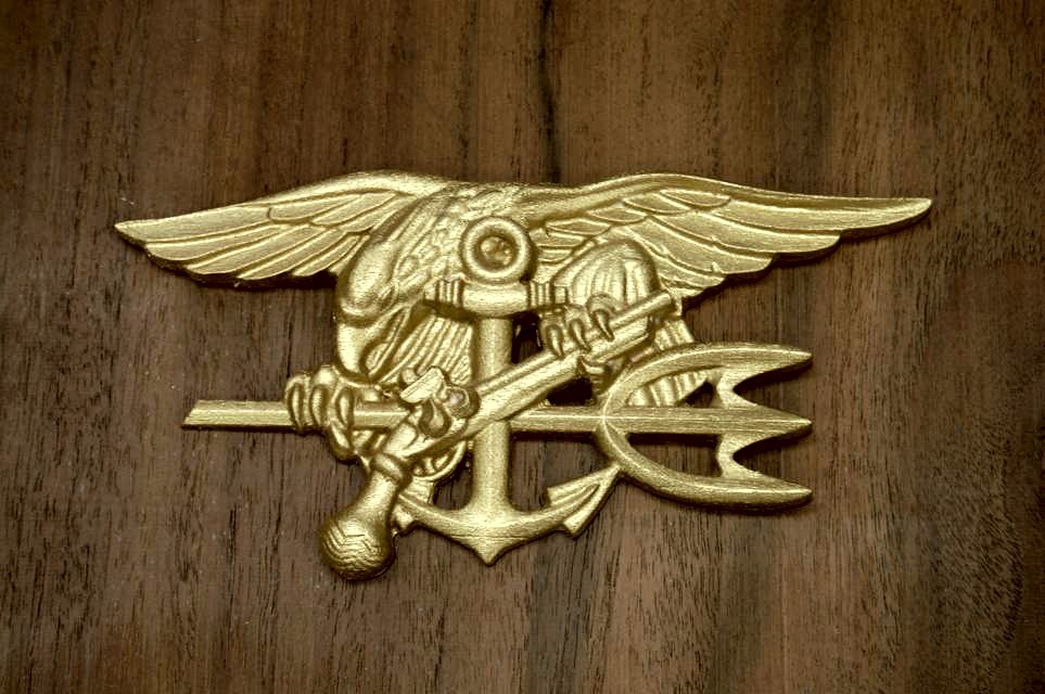 Navy Seal Badge CNC Model