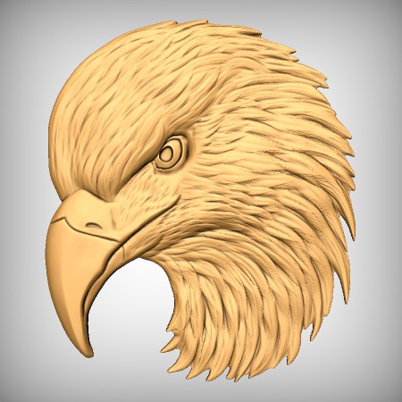 Eagle Head CNC Model