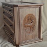 Wood CNC Chest of Draws