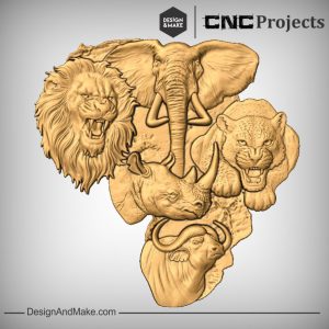 Jungle Safari Models CNC