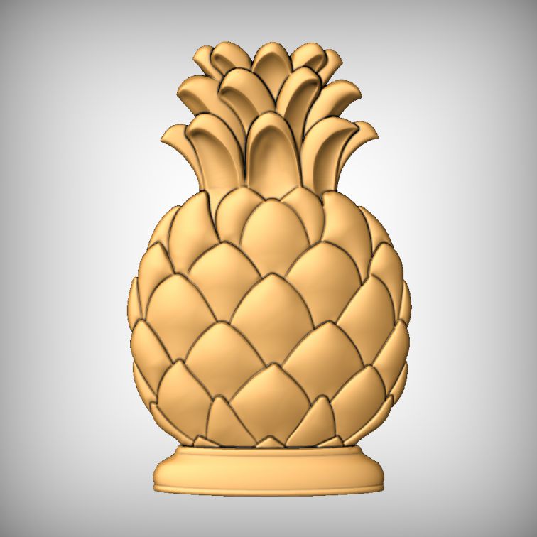 Pineapple CNC Model