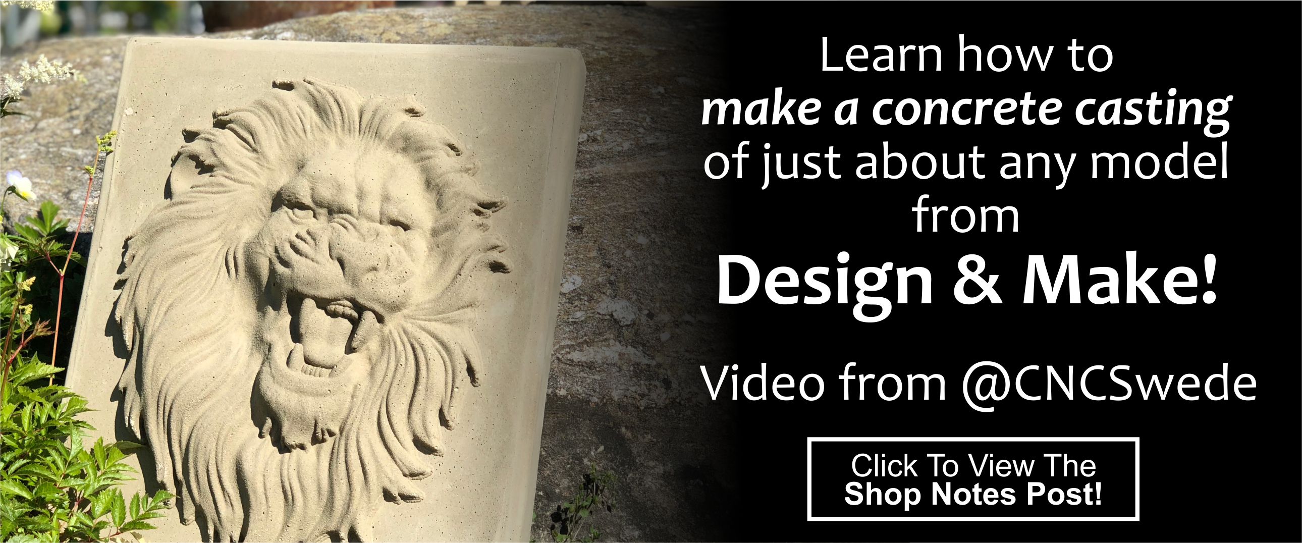 Concrete Casting CNC Design and Make