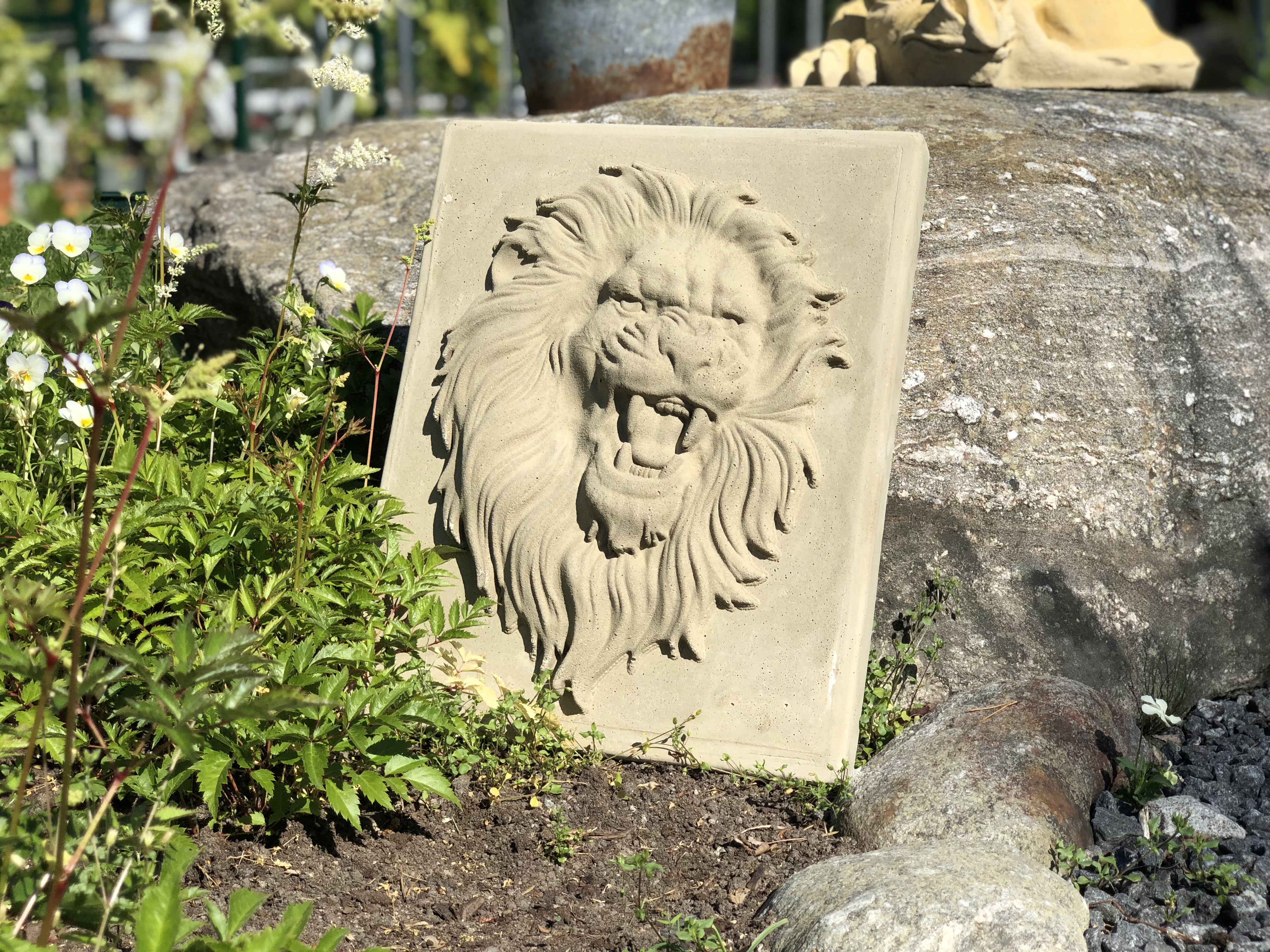 CNC Concrete Lion