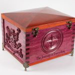 Wood Box Compass Coat of Arms CNC