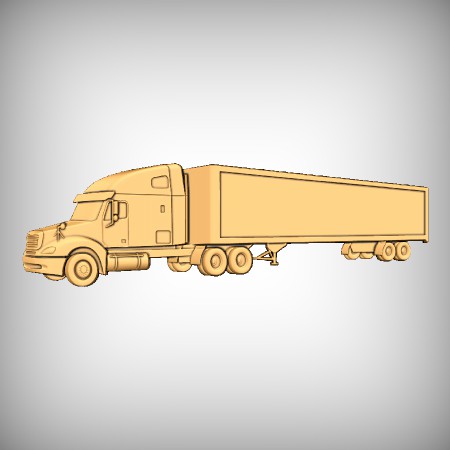 Lorry CNC Model