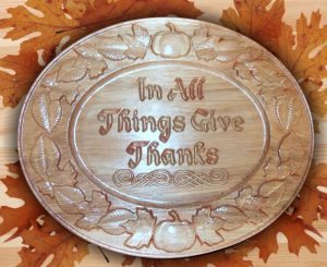 Thanksgiving CNC Models Example