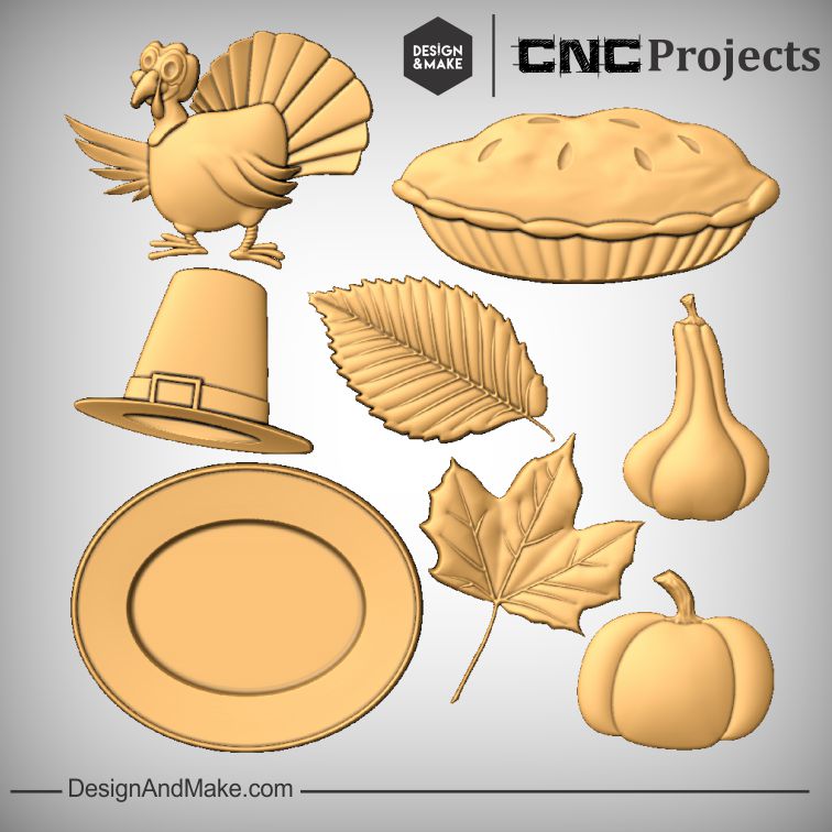 Thanksgiving CNC Models