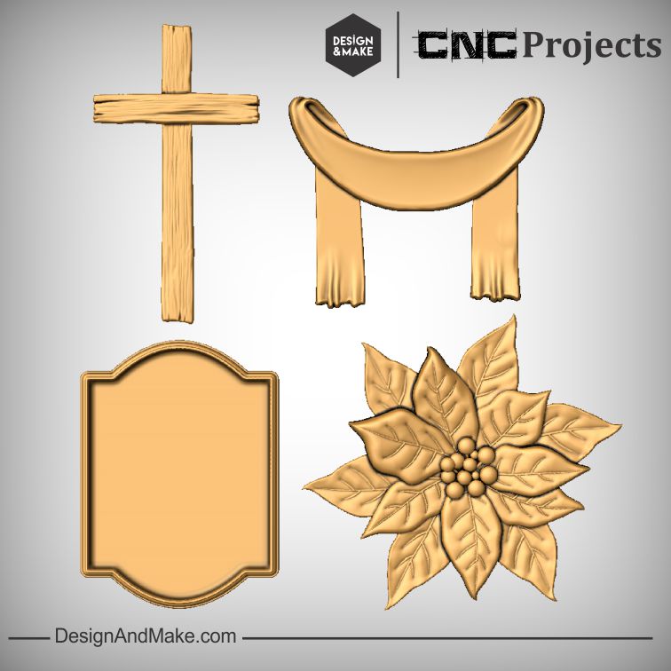 Christ Cross Ribbon CNC Project