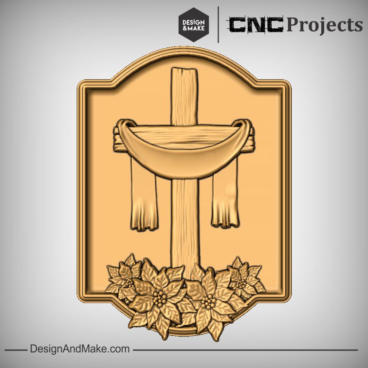 Christ Cross Ribbon CNC Project