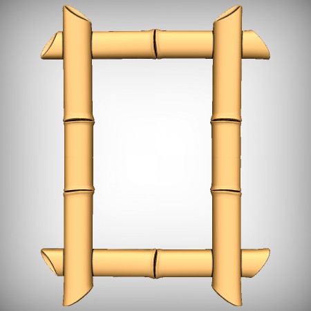 Bamboo Frame CNC Model