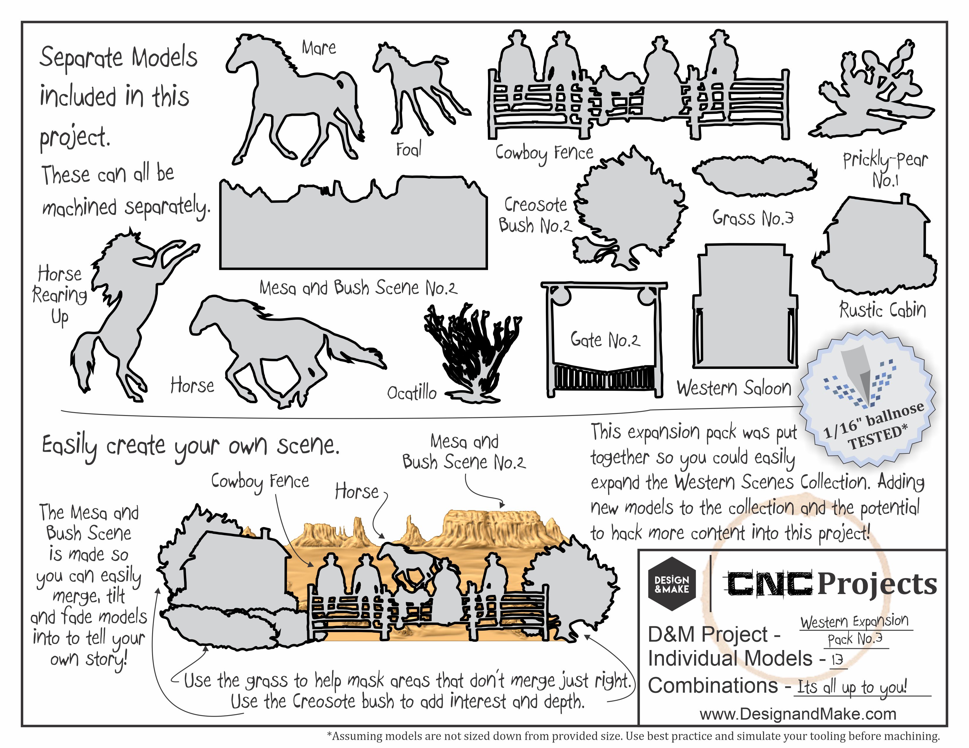 Western Expansion Pack No.3 CNC Project