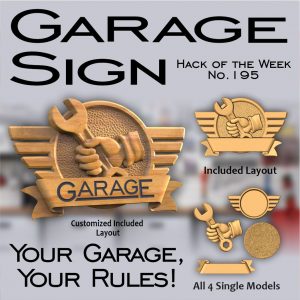 Garage Sign CNC Project