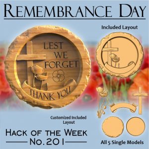 Remembrance day CNC model project