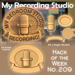 CNC Recording studio sign project