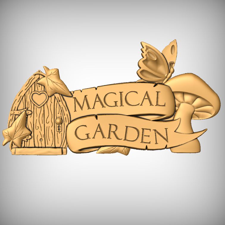 Magical garden Free CNC model project