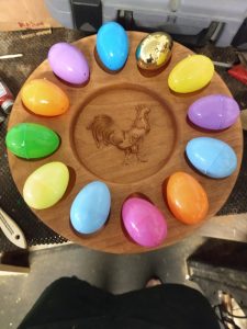 Wood Egg Plate Design & Make user